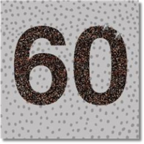 Hallmark 60th Birthday - Greeting Card