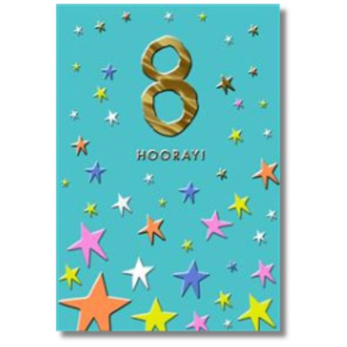 Hallmark 8 Hooray! - Greeting Card