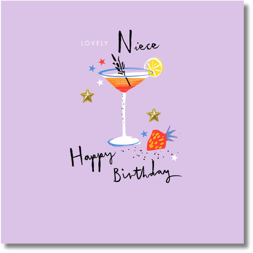 Hallmark Lovely Niece Happy Birthday - Greeting Card