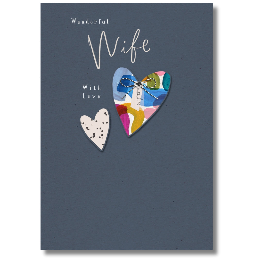 Hallmark Wonderful Wife With Love Birthday - Greeting Card
