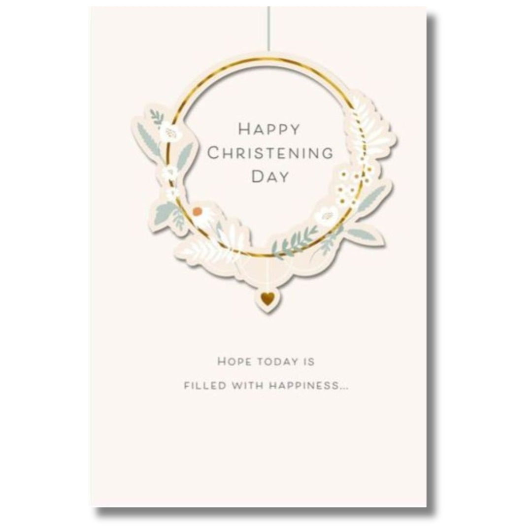 Hallmark Happy Christening Day - Greeting Card
