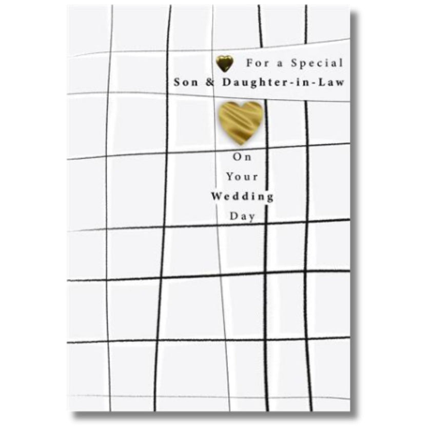Hallmark For A Special Son & Daughter-In-Law On Your Wedding Day - Gre