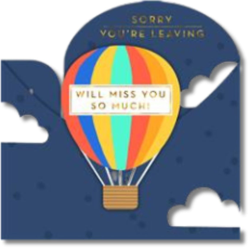 Hallmark Sorry You're Leaving - Greeting Card