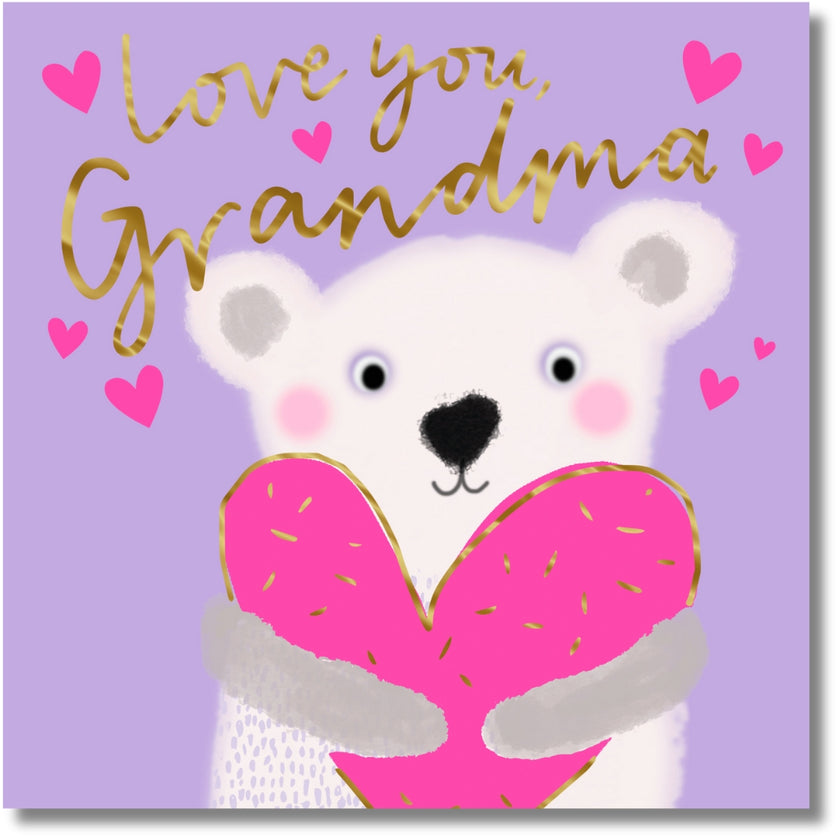 Hallmark Love You Grandma Birthday - Greeting Card