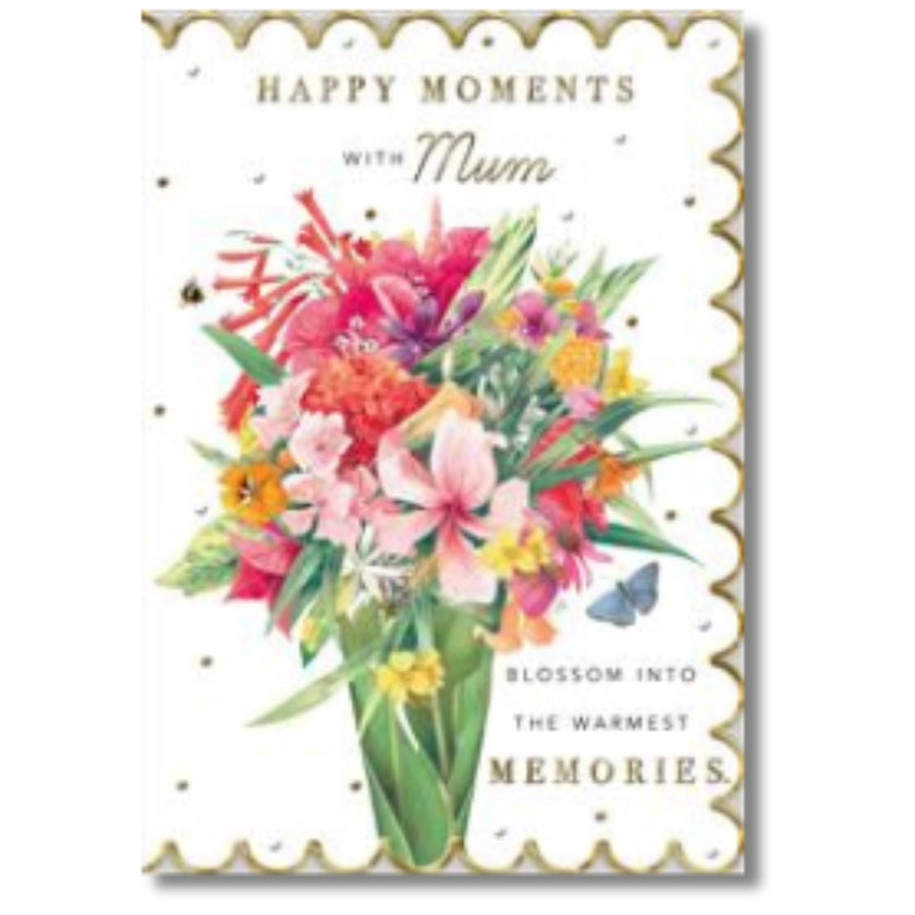 Hallmark Happy Moments With Mum Birthday - Greeting Card