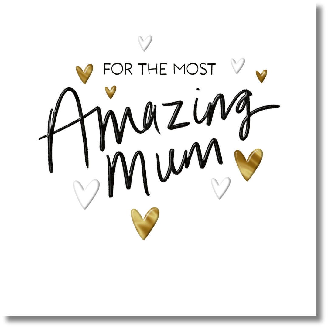 Hallmark For The Most Amazing Mum Birthday - Greeting Card