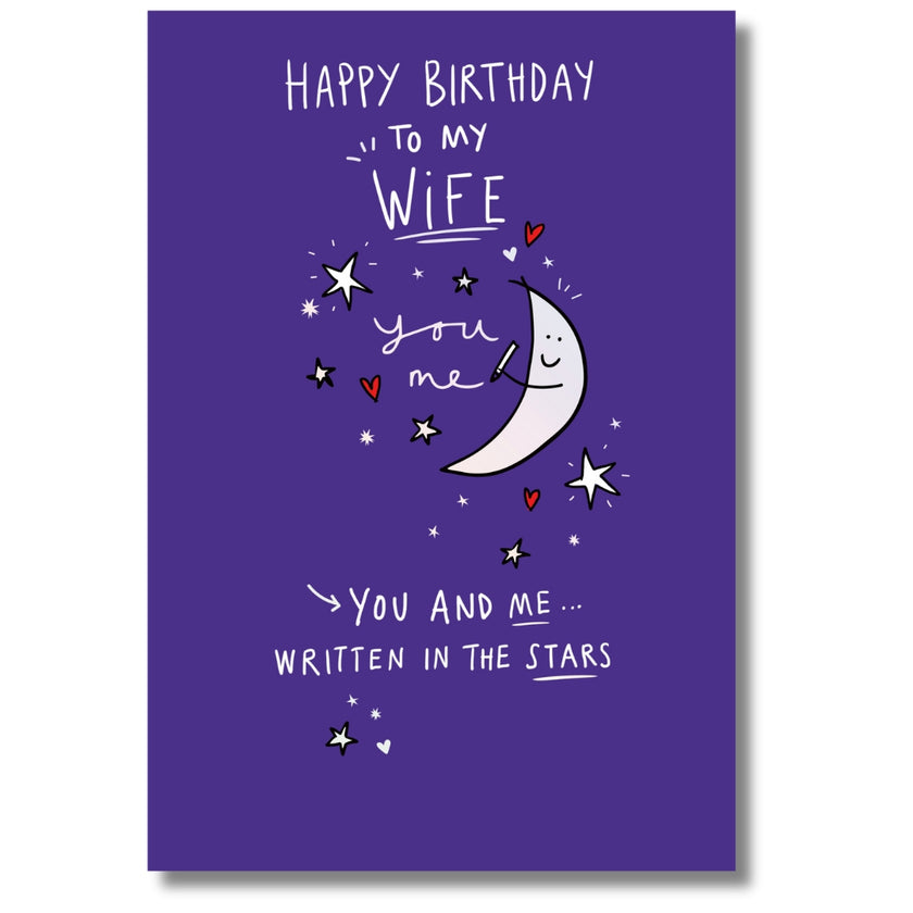 Hallmark Happy Birthday To My Wife - Greeting Card