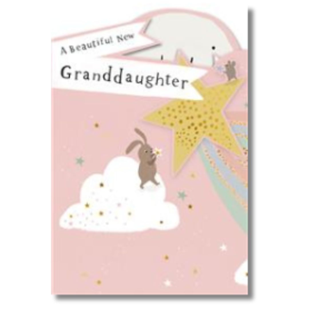 Hallmark A Beautiful New Granddaughter - Greeting Card