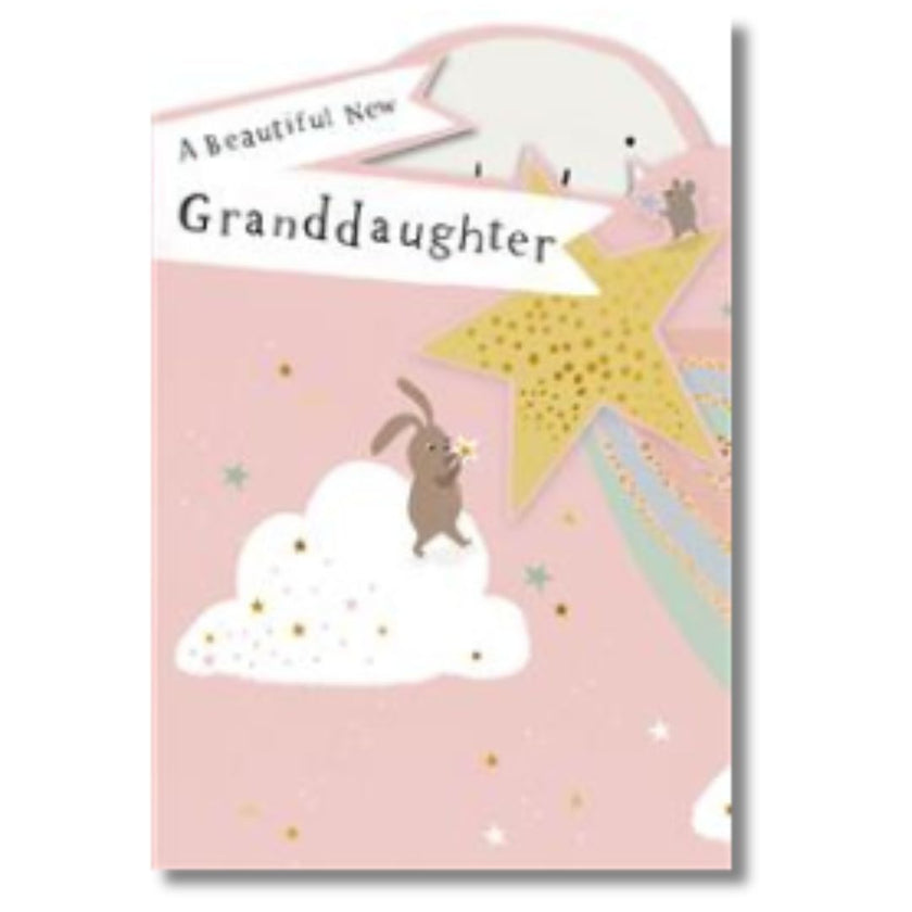 Hallmark A Beautiful New Granddaughter - Greeting Card