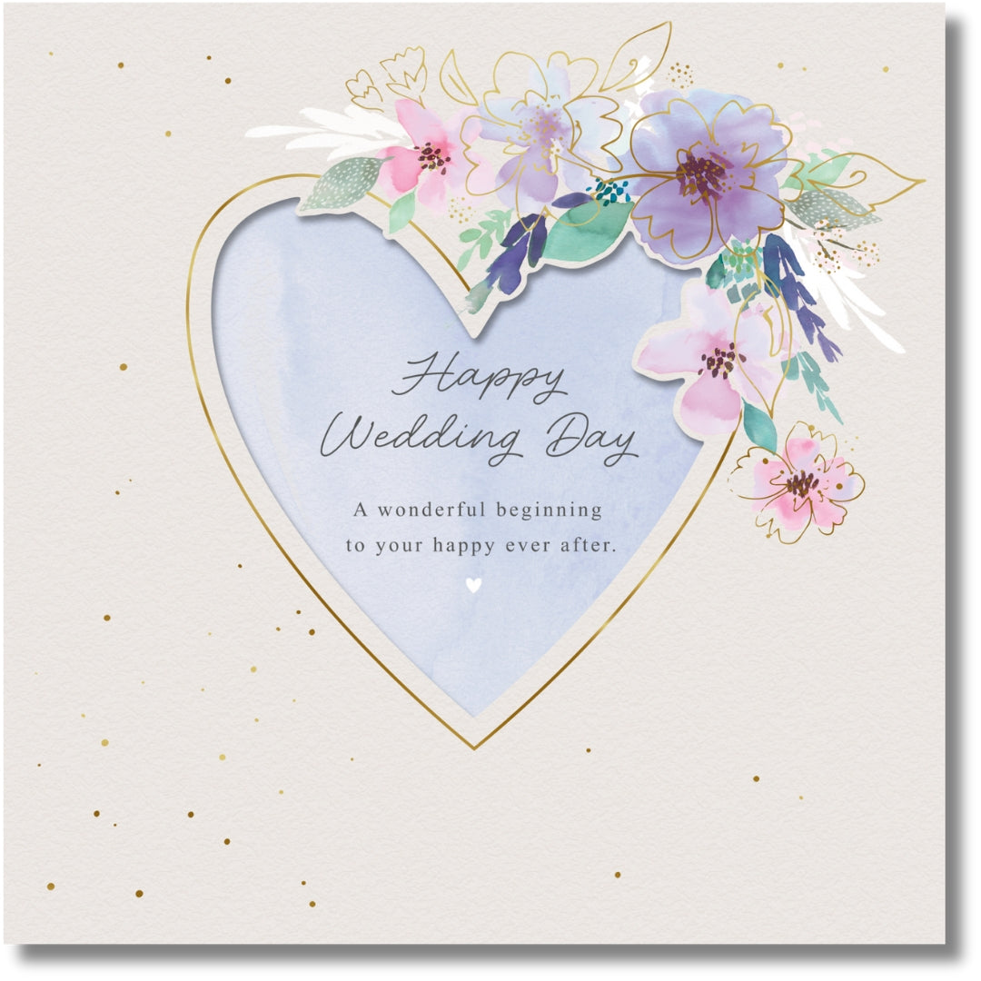 Hallmark Happy Wedding Day - Greeting Card
