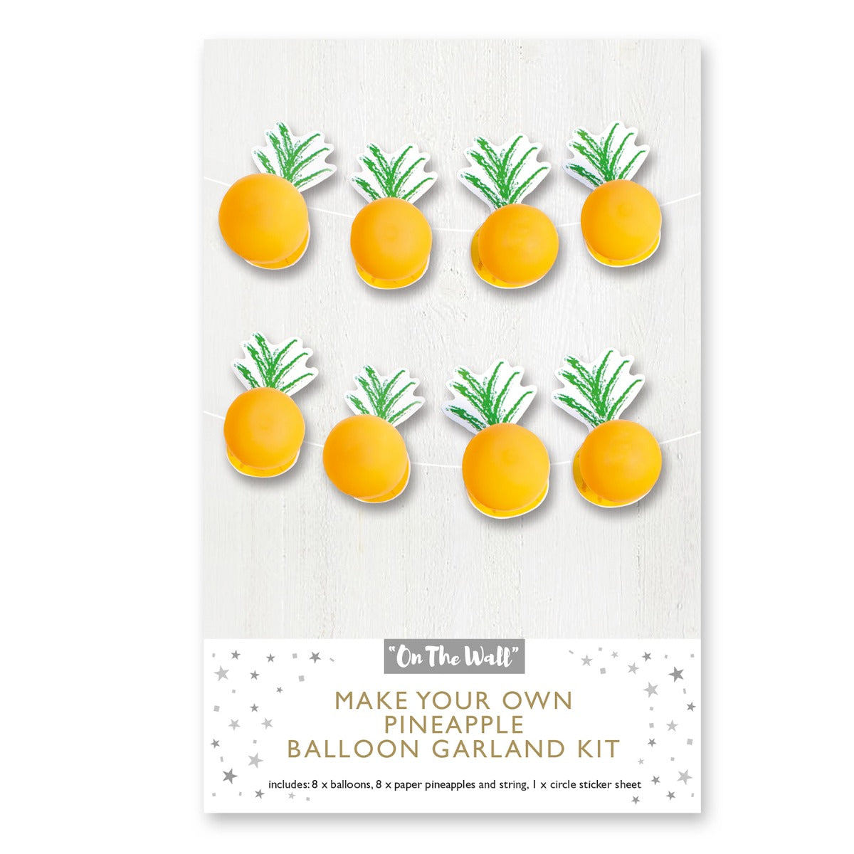 Make Your Own Pineapple Balloon Garland Kit