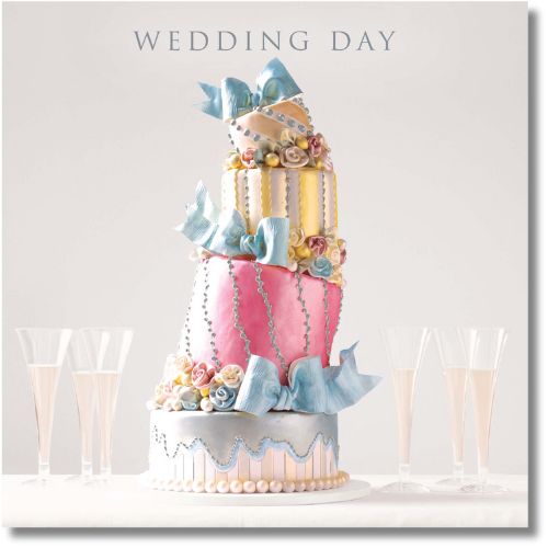 Tracks Wedding Day - Greeting Card