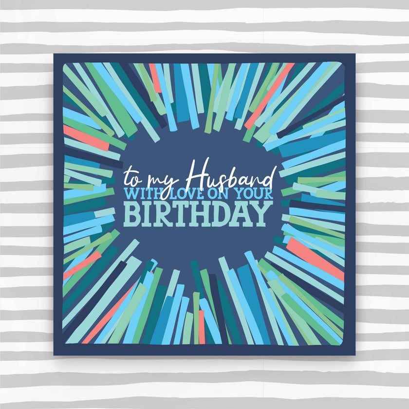 Molly Mae To My Husband With Love On Your Birthday - Greeting Card