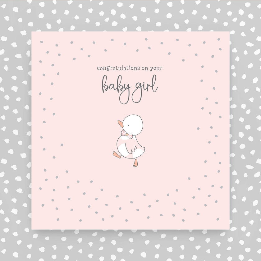 Molly Mae Congratulations On Your Baby Girl- Greeting Card
