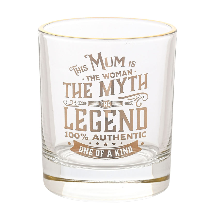 Harvey Makin Legend Tumbler Glass - Mum