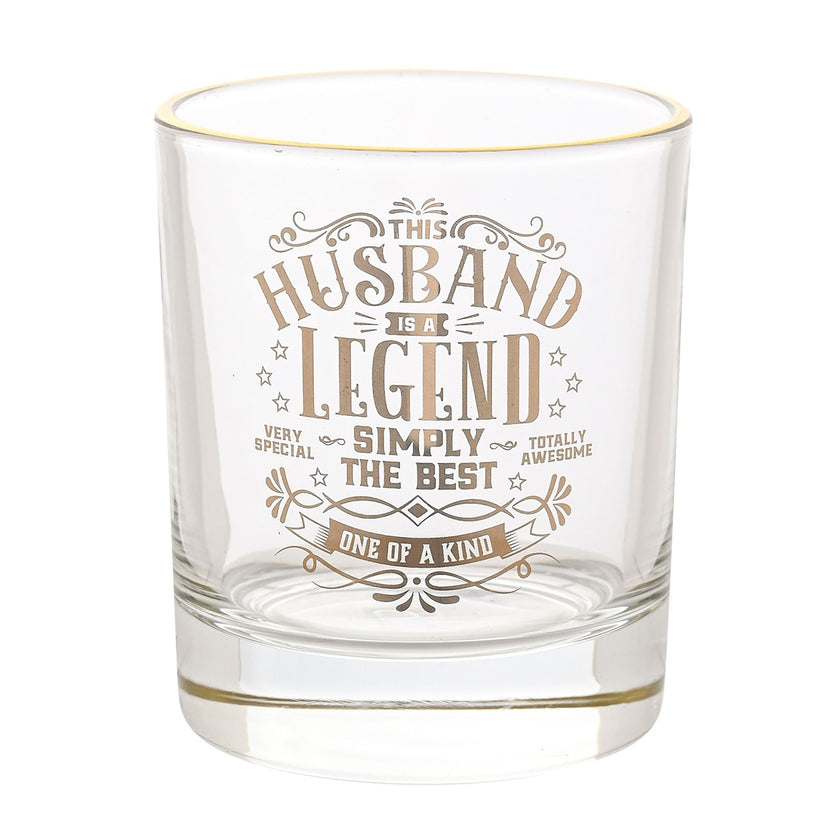 Harvey Makin Legend Tumbler Glass - Husband
