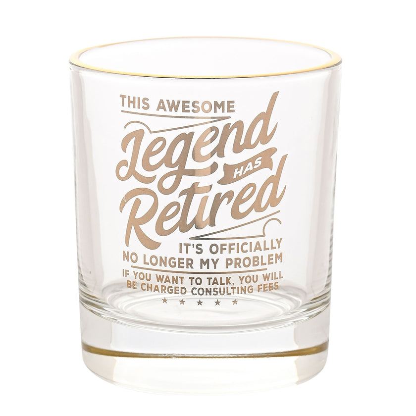 Harvey Makin Legend Tumbler Glass - Retired