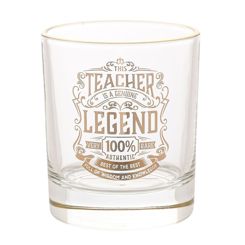 Harvey Makin Legend Tumbler Glass - Teacher