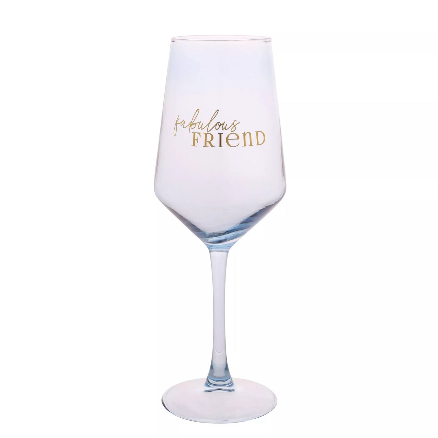 Celebrations Confetti Wine Glass - Fabulous Friend