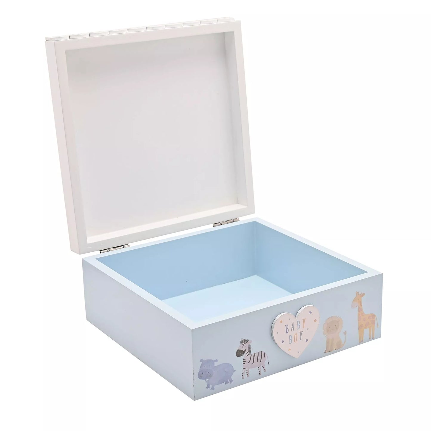 Petit Cheri Lion Keepsake Box - Baby Boy