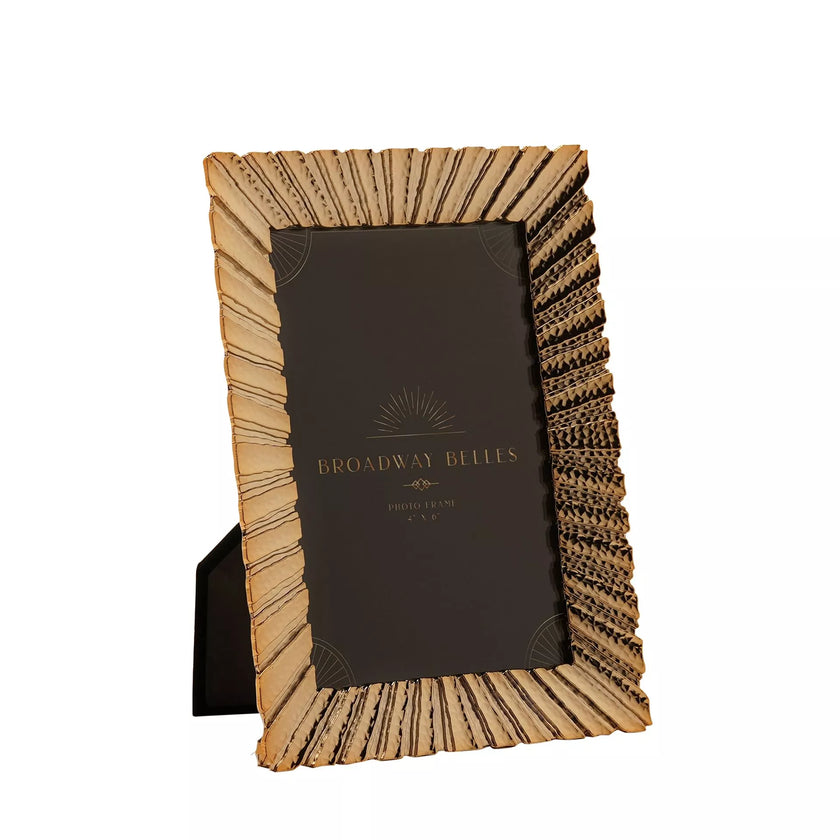 Broadway Belles Gold Tone Photo Frame - 10 x 15cm