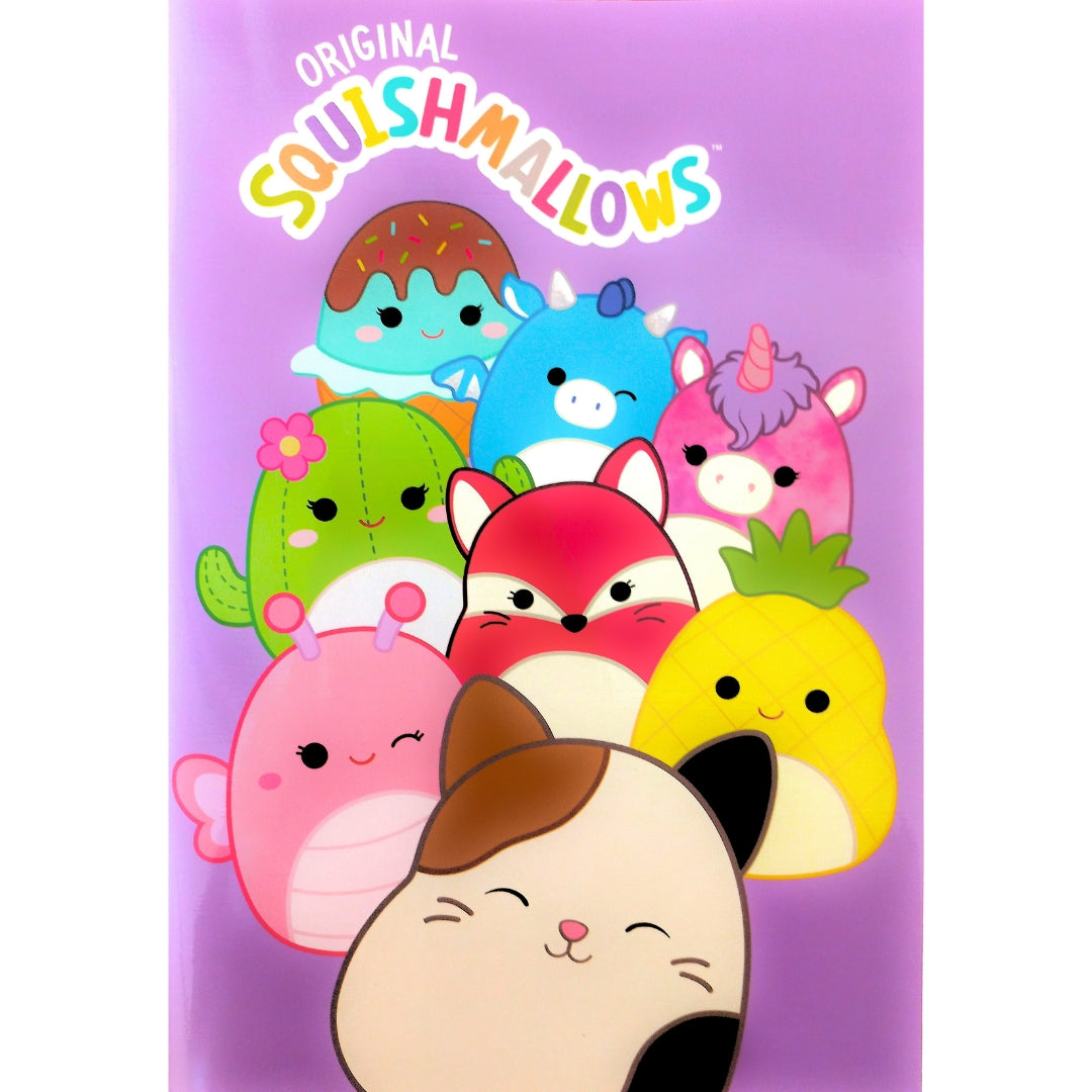 A5+ Ruled Notebook - Squishmallows