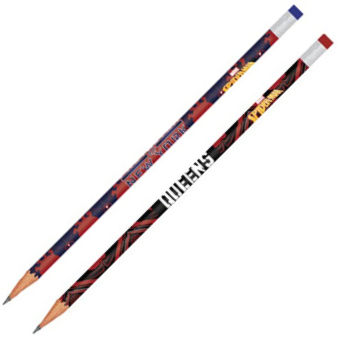 Diakakis Marvel Graphite Pencil HB & Eraser - Spider-Man x 1pc Assortment