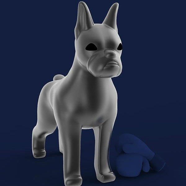 Metalmorphose Keychain - Boxer Key Ring