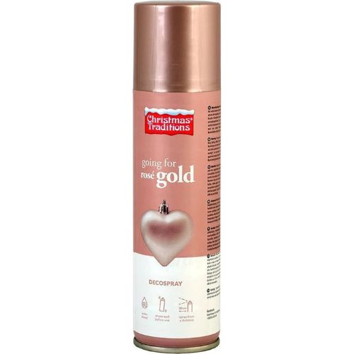 Christmas Traditions Decospray 150ml - Rose Gold