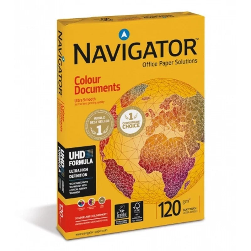 A4 Navigator A Premium White Paper 120g A Pack Of 250 Sheets