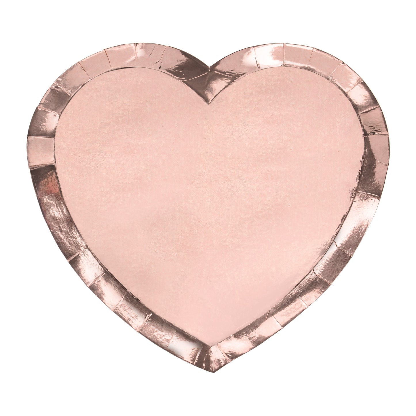 Party Deco Plates 19.5 x 21cm A Pack Of 6pcs - Heart