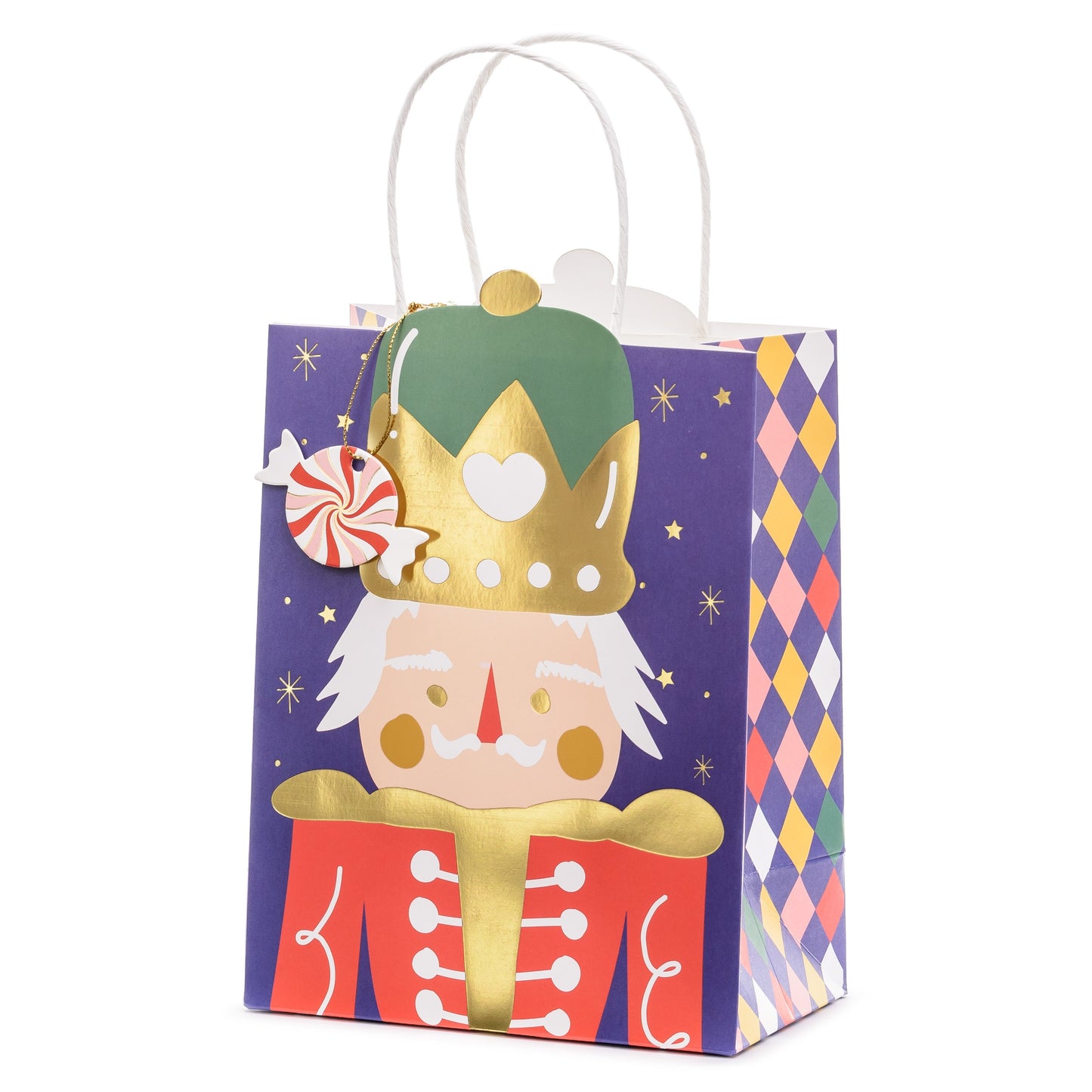 Party Deco Gift Bag Small 23 x 18cm - Nutcracker