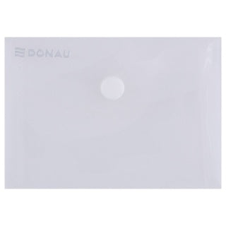 A7 Donau Button Envelope Transparent - Various Colours