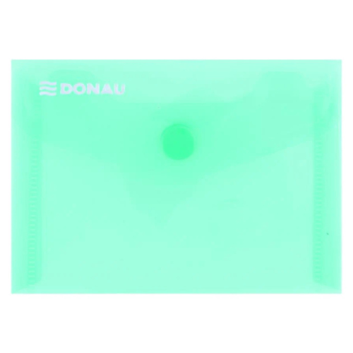 A7 Donau Button Envelope Transparent - Various Colours