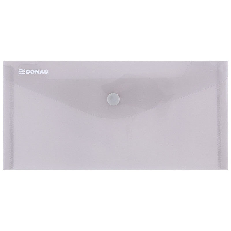 DL Donau Envelope Button Folder - Black