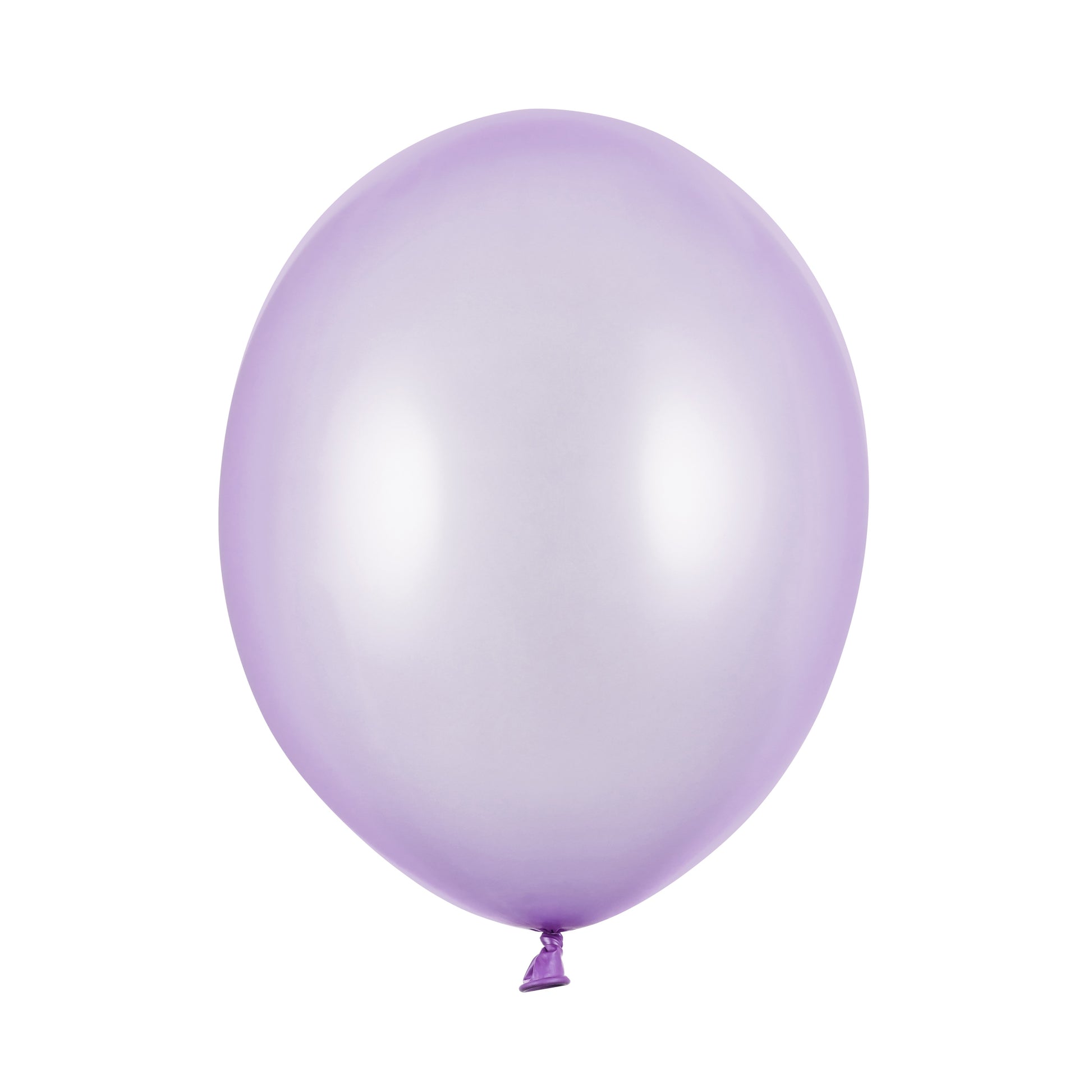 Party Deco Helium Strong Balloons 30cm A Pack Of 10pcs - Metallic Wisteria