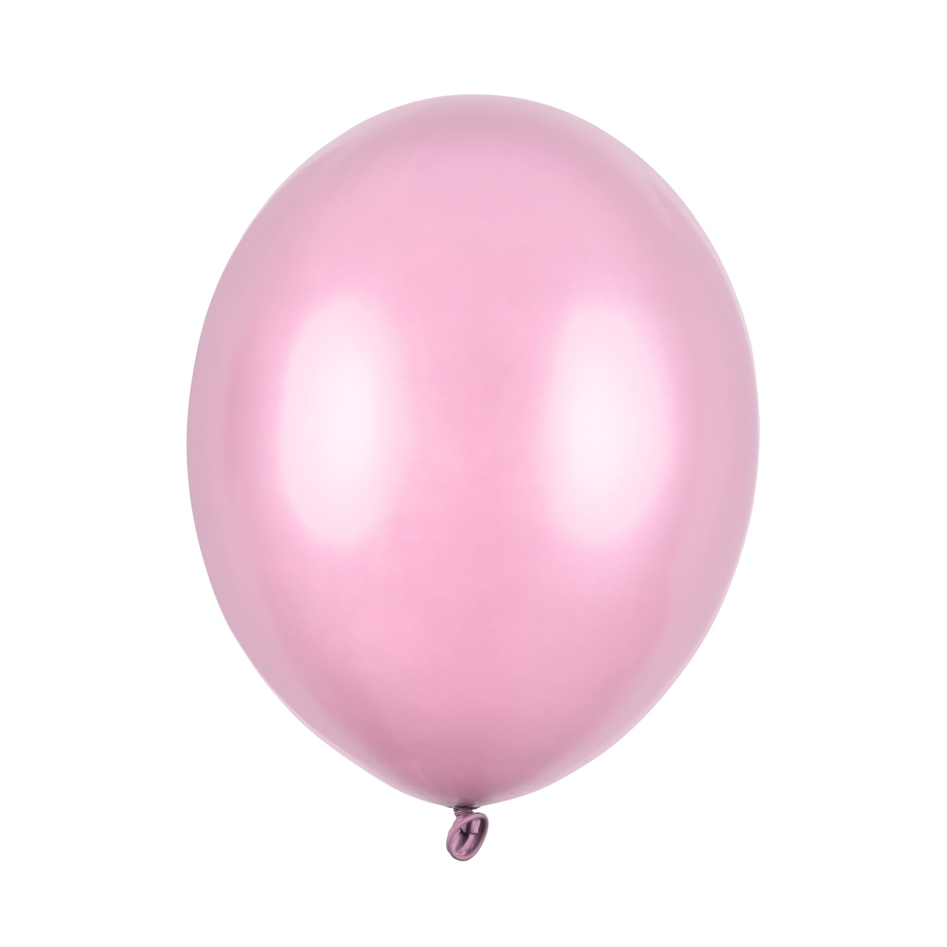 Party Deco Helium Strong Balloons 30cm A Pack Of 10pcs - Metallic Candy Pink