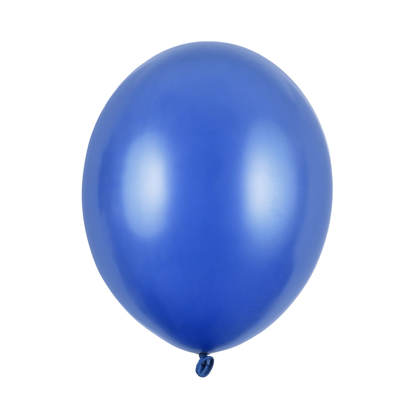 Party Deco Helium Strong Balloons 30cm A Pack Of 10pcs - Metallic Blue