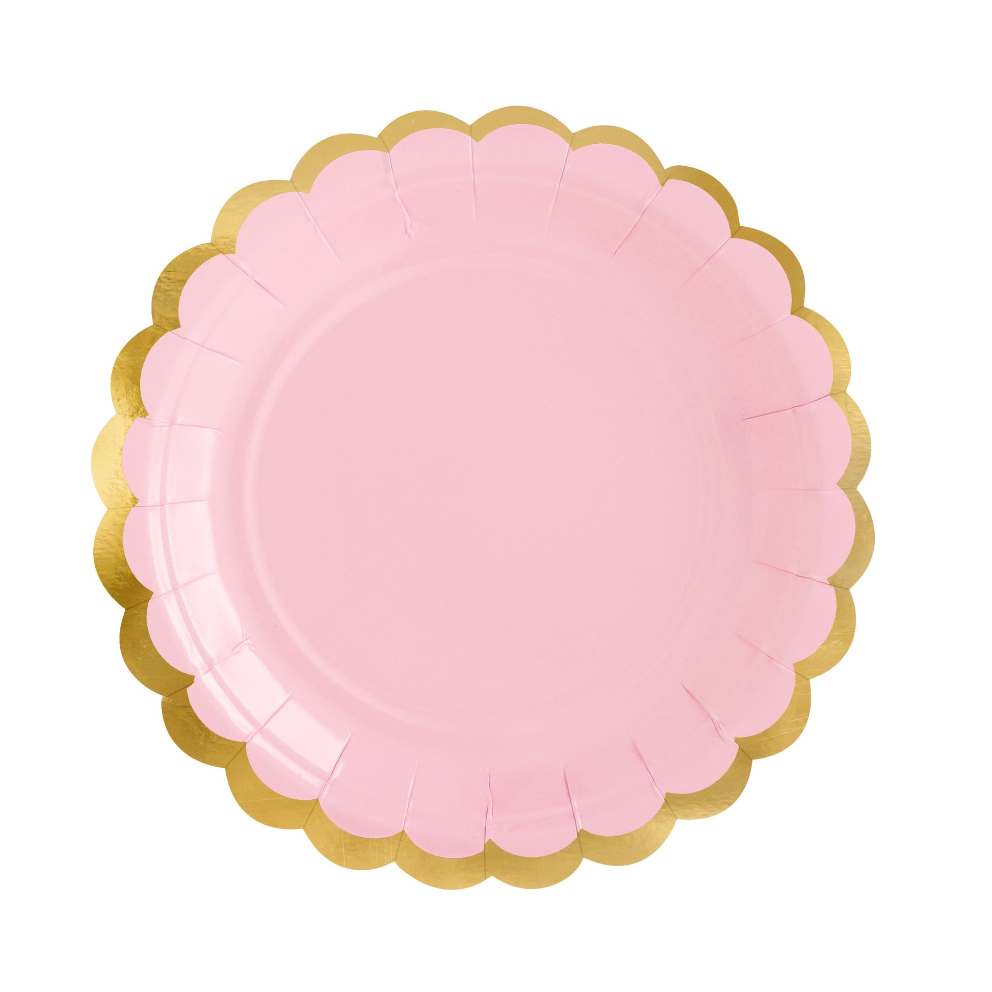 Party Deco Plates 18cm A Pack Of 6pcs - Pink