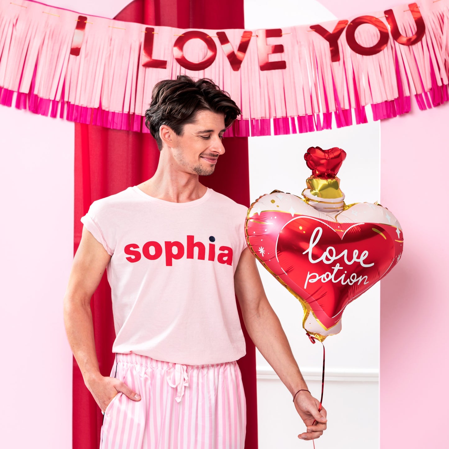 Helium Foil Balloon 49 x 54cm - Love Elixir