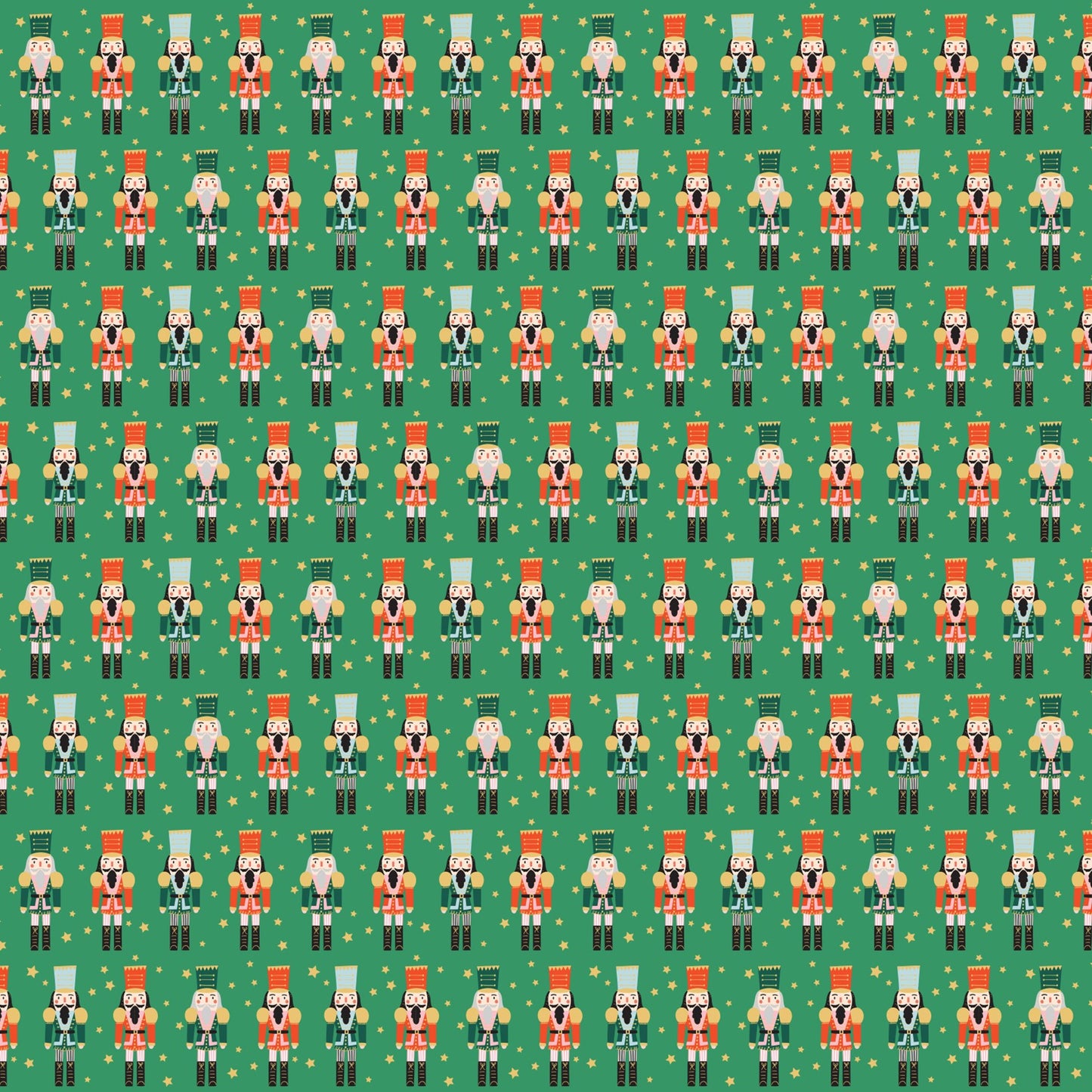Party Deco Gift Wrapping Paper Roll 0.7 x 2m - Nutcracker