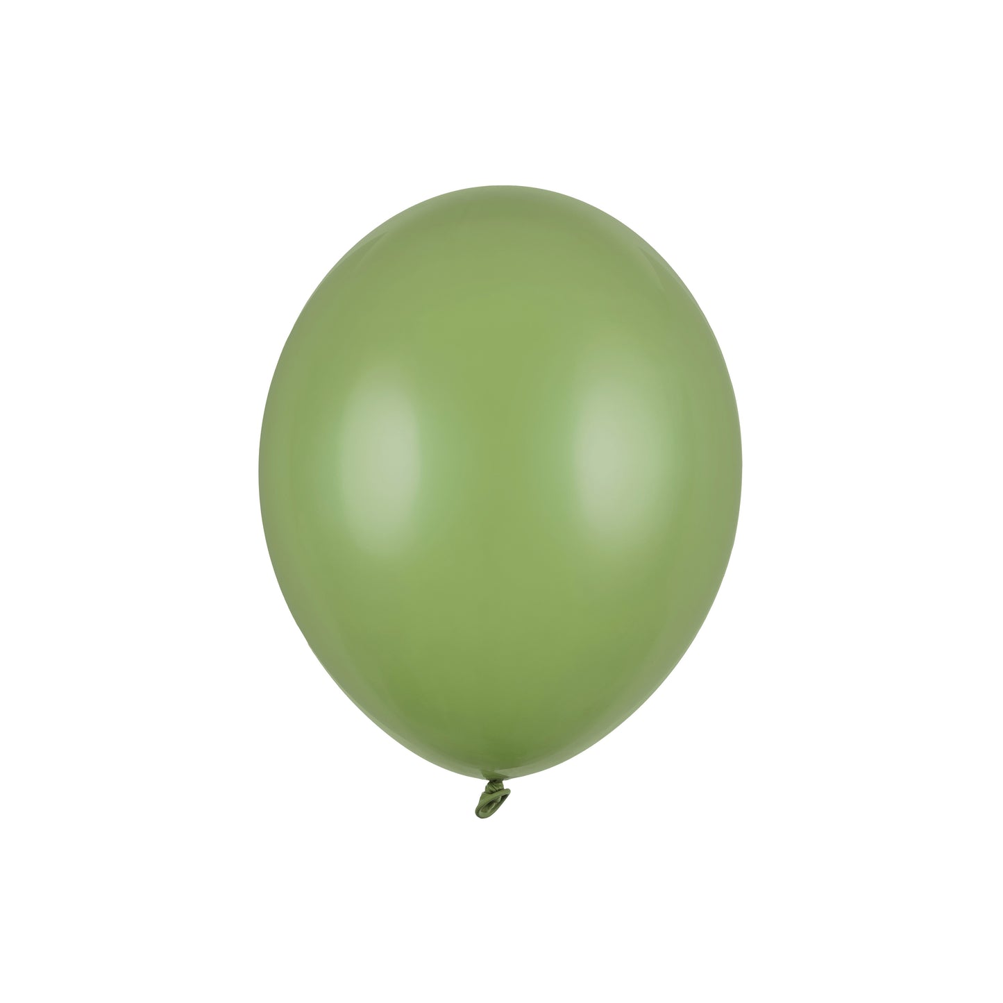 Party Deco Helium Strong Balloons 12cm A Pack Of 100pcs - Pastel Rosemary Green