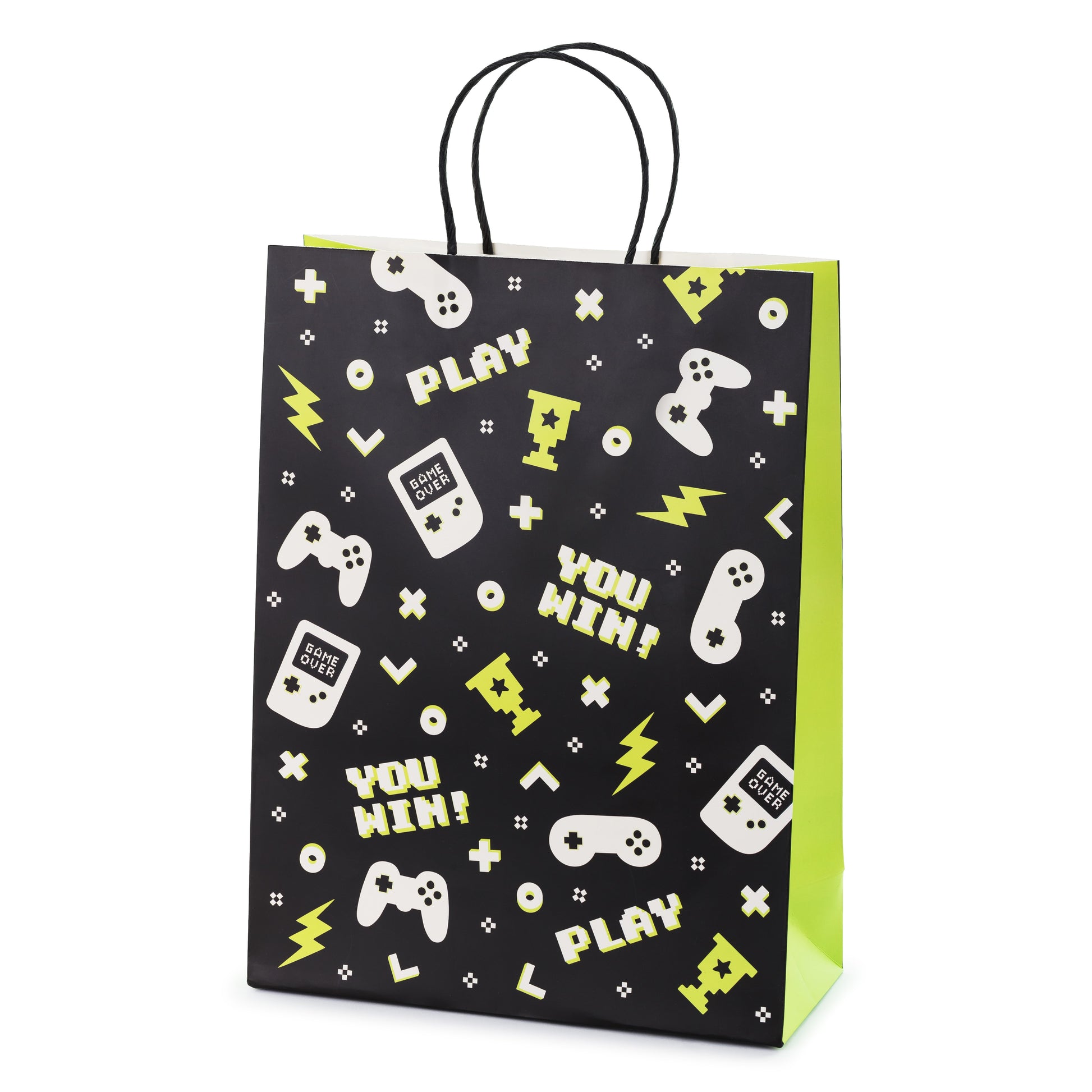 Party Deco Gift Bag Medium 32 x 24cm - Gamepad