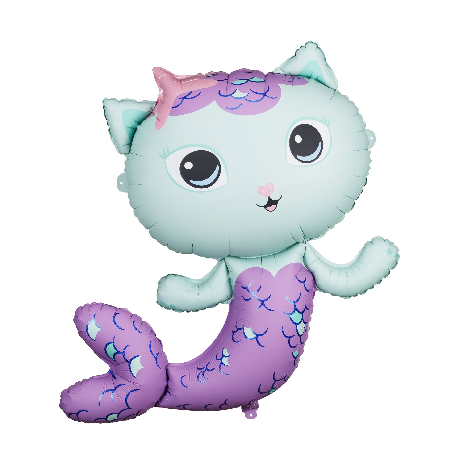 Party Deco Helium Foil Balloon 80 x 82cm - Gabby's Dollhouse / Mermaid