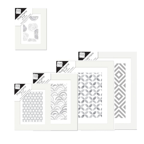 Tallon White Photo Frame - Various Sizes