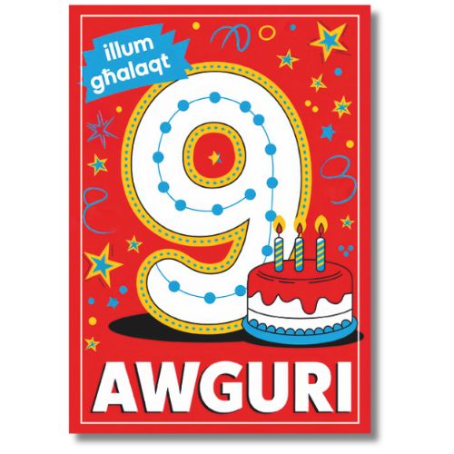 9 Awguri - Greeting Card