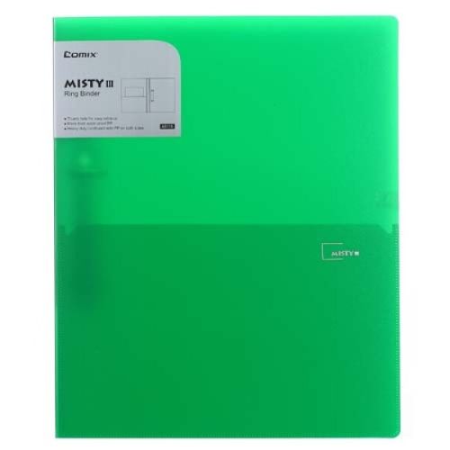 A4 Comix Misty 2 Ring Binder x 1pc Assortment