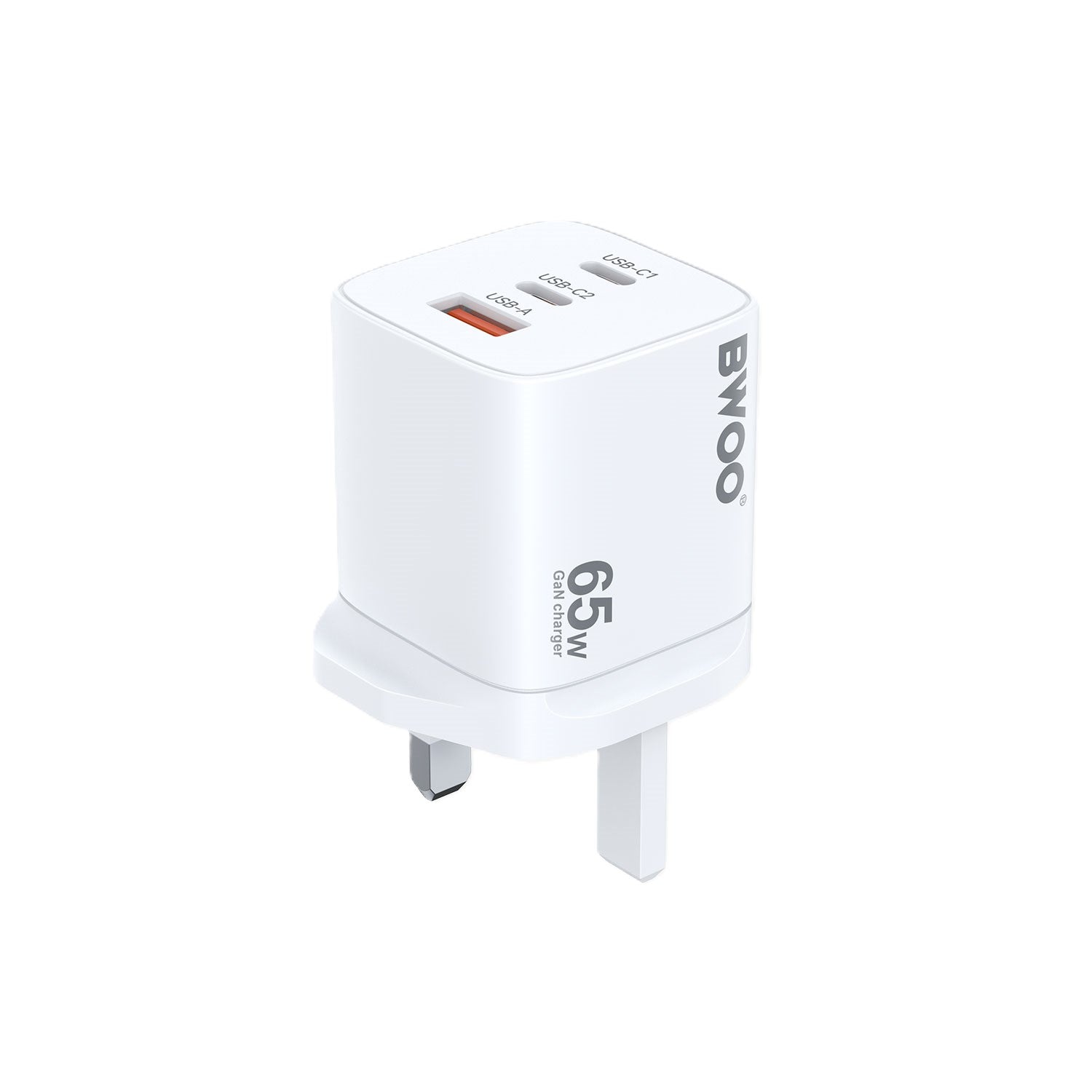 Bwoo 65W GaN Fast Charger 3 In 1