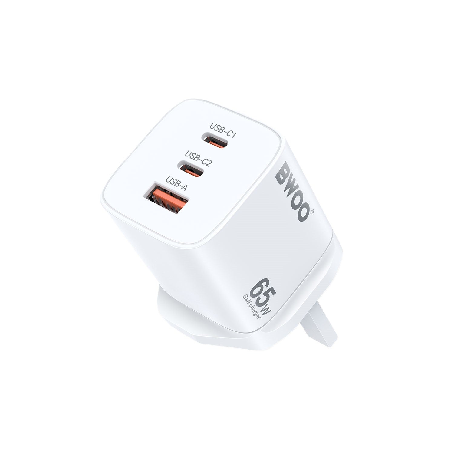 Bwoo 65W GaN Fast Charger 3 In 1