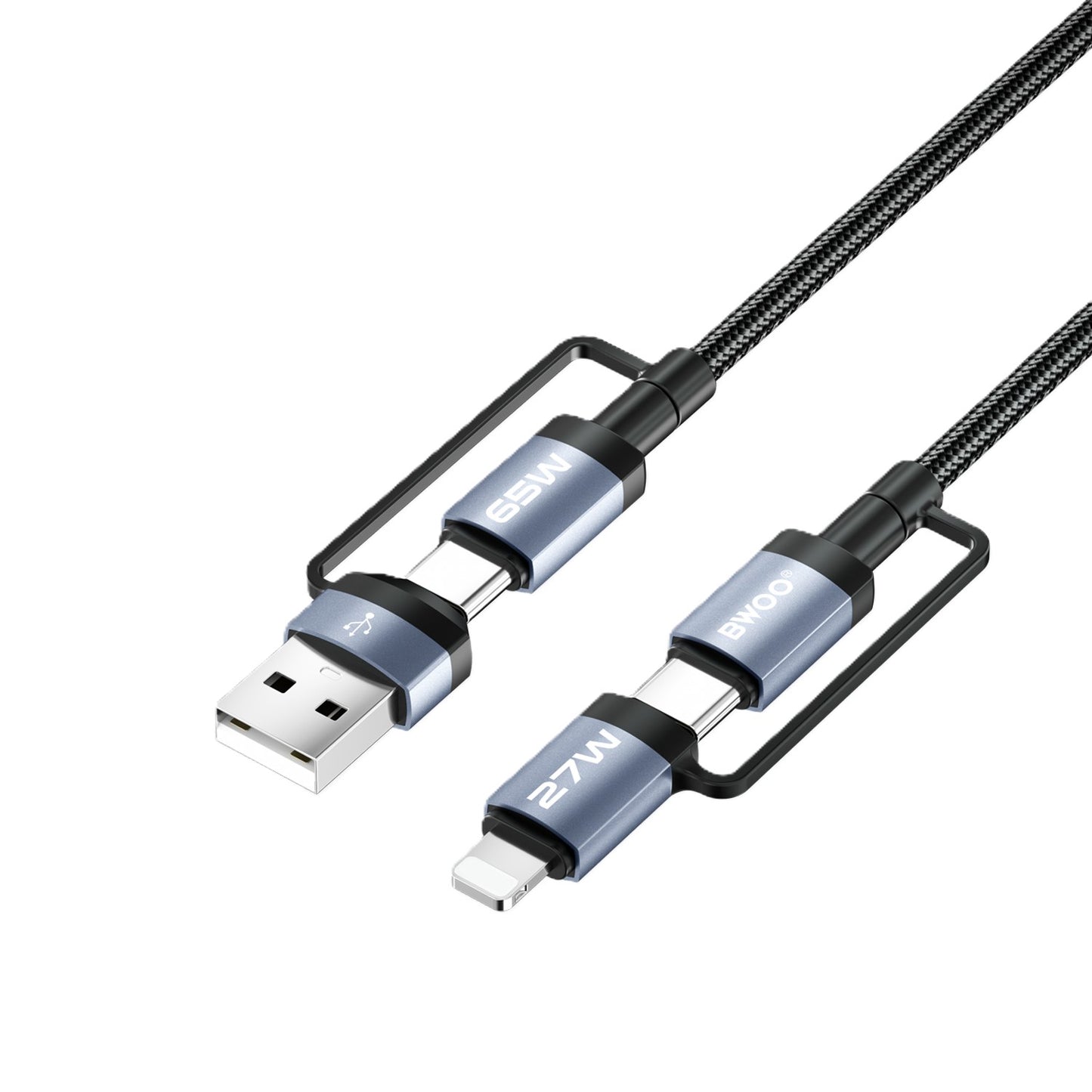 Bwoo 4 in 1 Fast Charging Cable 65W